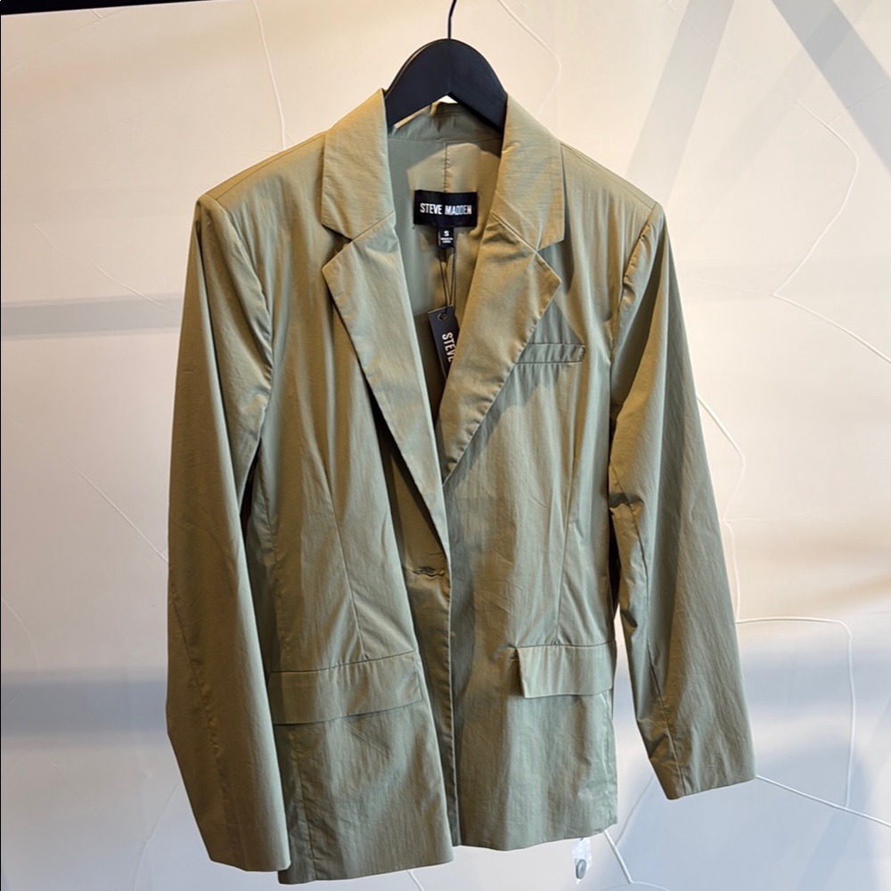 Stone Island Olive Green Blazer